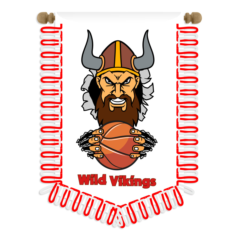 5-eck Wimpel bedrucken