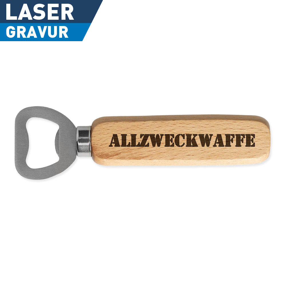 Flaschenöffner gravieren lassen