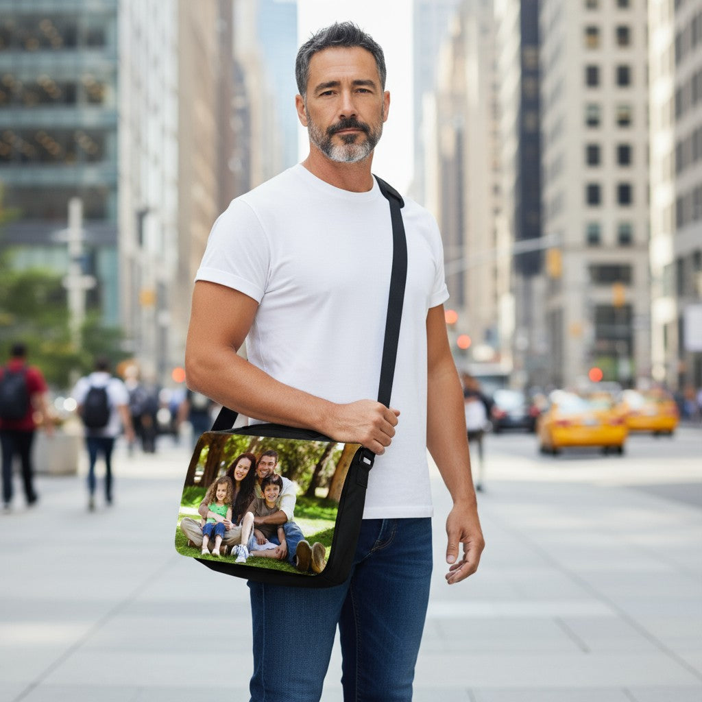 Schultertasche personalisiert