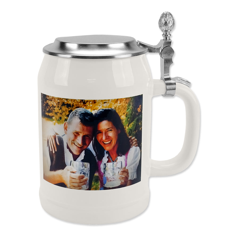 Bierkrug mit Foto bedrucken lassen