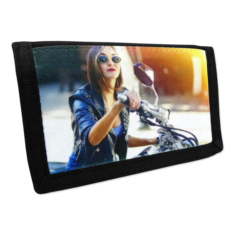 Klettverschluss Geldbörse bedrucken lassen