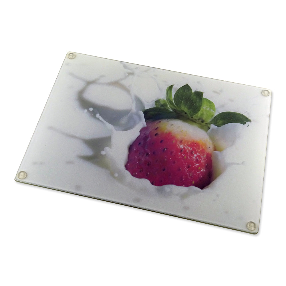 eigenes Glas-Schneidebrett bedrucken lassen