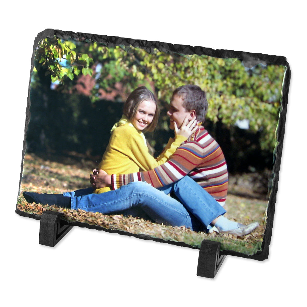 Schieferplatte mit eigenem Foto gestalten