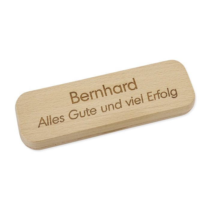 Holz-Schreibset mit Gravur