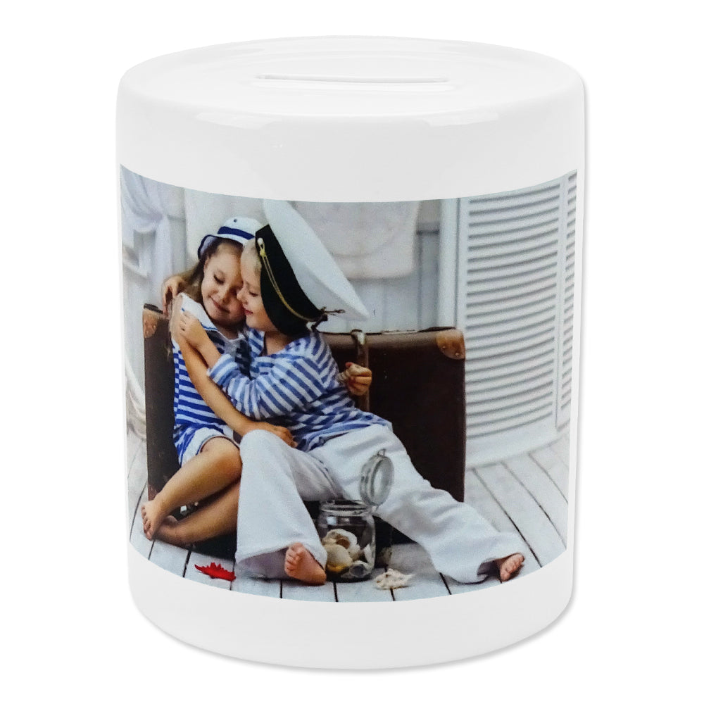 Spardose mit Foto bedrucken