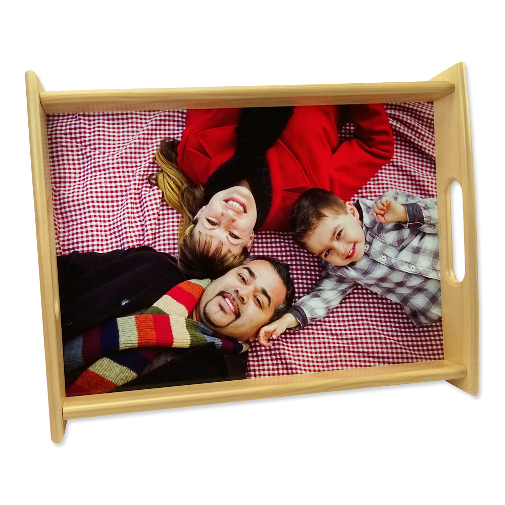 Foto-Tablett bedrucken mit Bildern, Namen