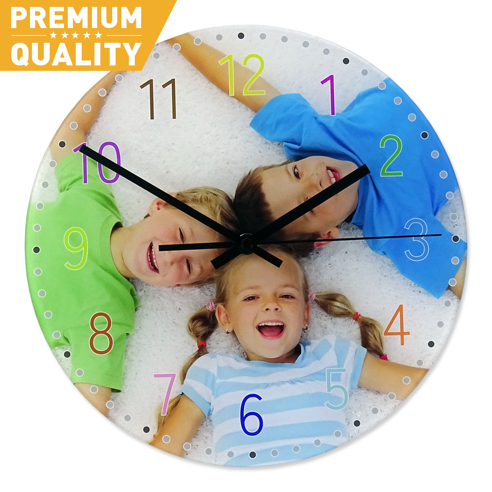 Uhr mit Foto bedrucken