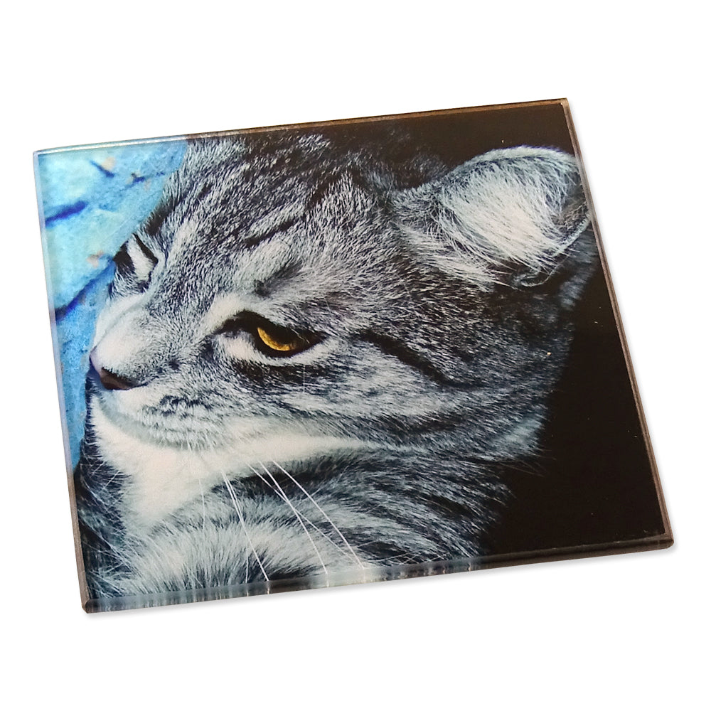 Glas-Untersetzer mit Foto bedrucken