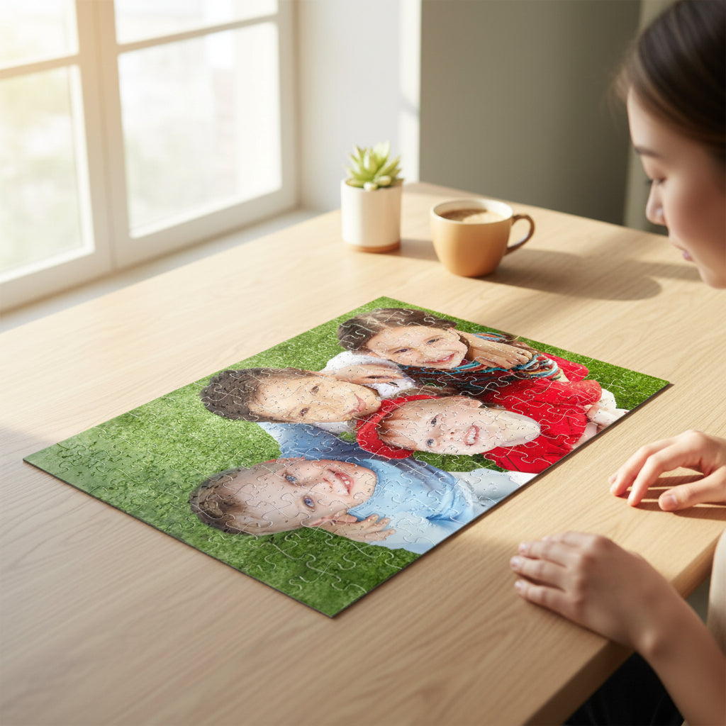 Puzzle mit eigenem Foto bedrucken