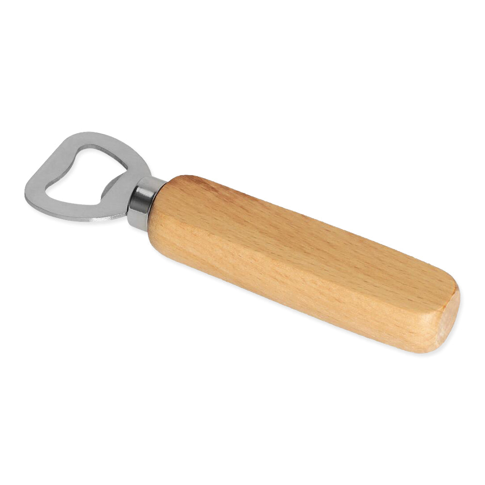Öffner aus Holz mit Gravur