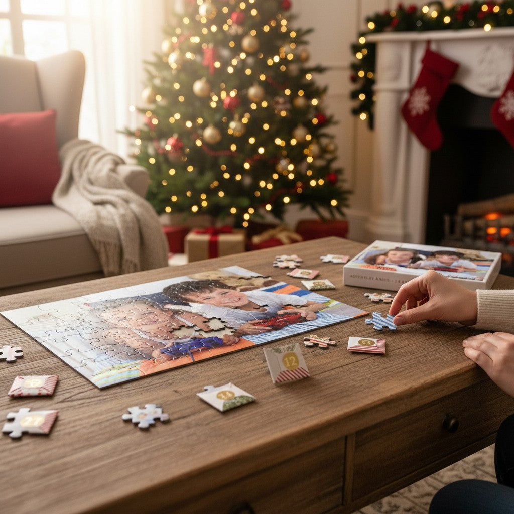 Puzzle für Weihnachtskalender 24 Teile