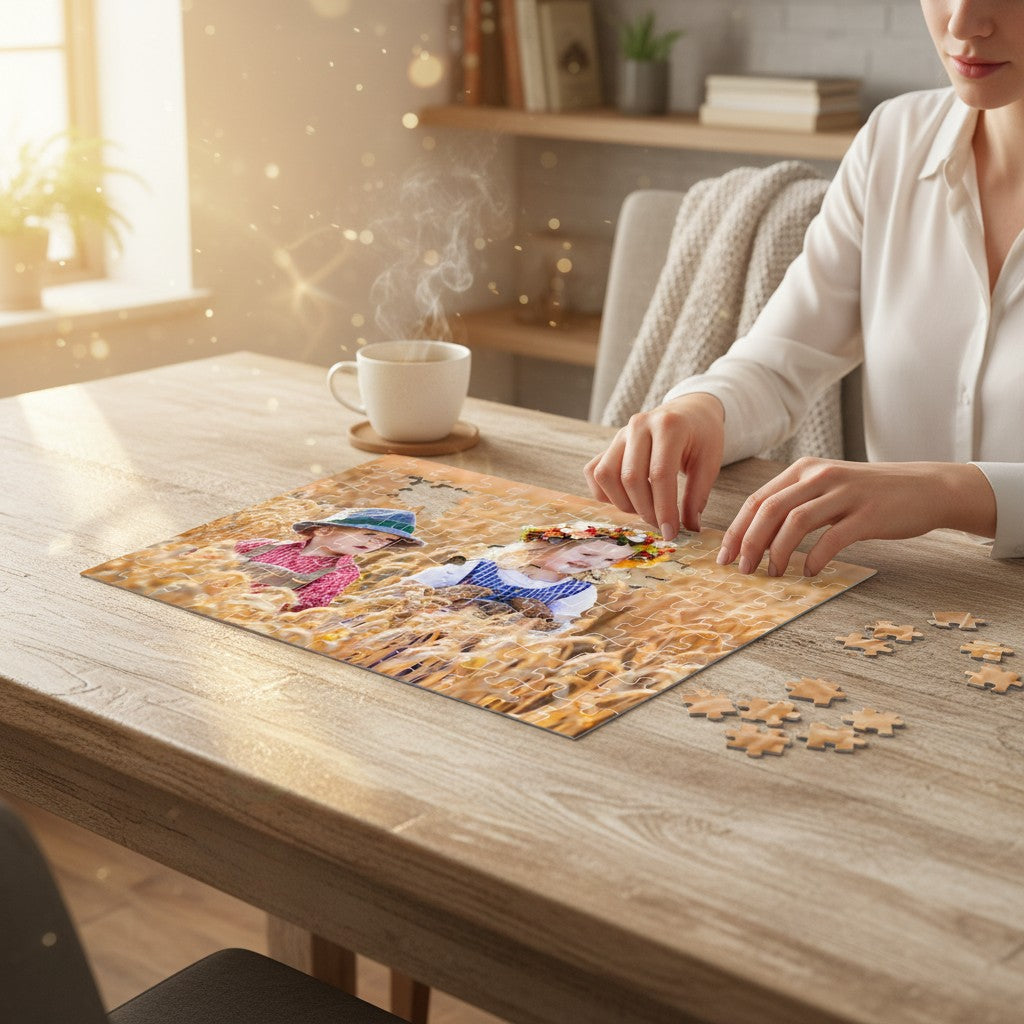Puzzle bedrucken lassen als Geschenk