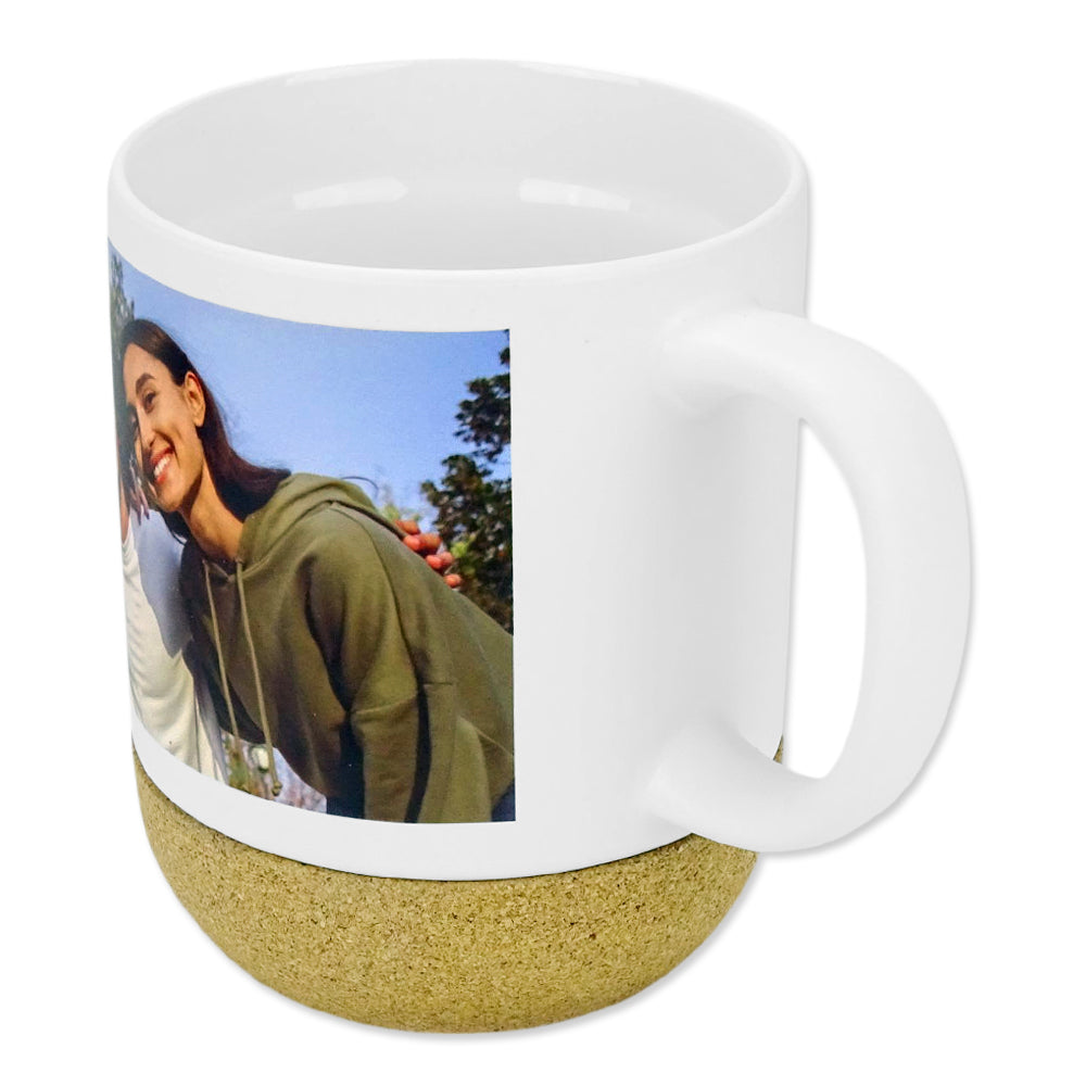 Tasse mit Foto und Text