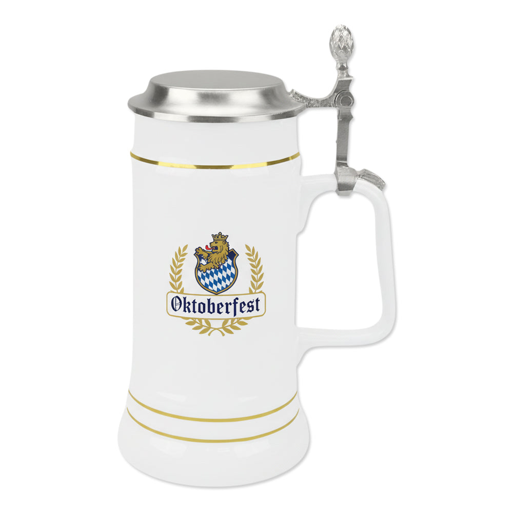 personalisierter Bierkrug mit Logo