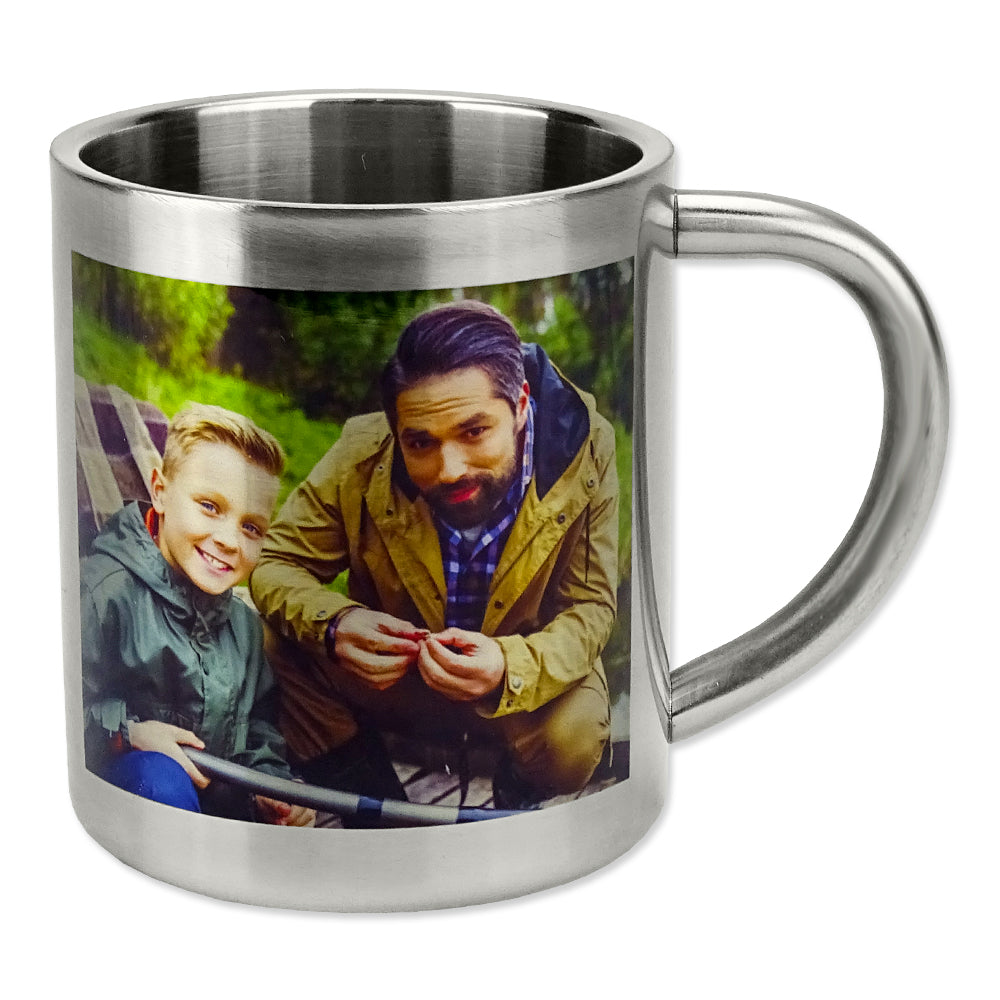 Edelstahltasse mit Foto gestalten