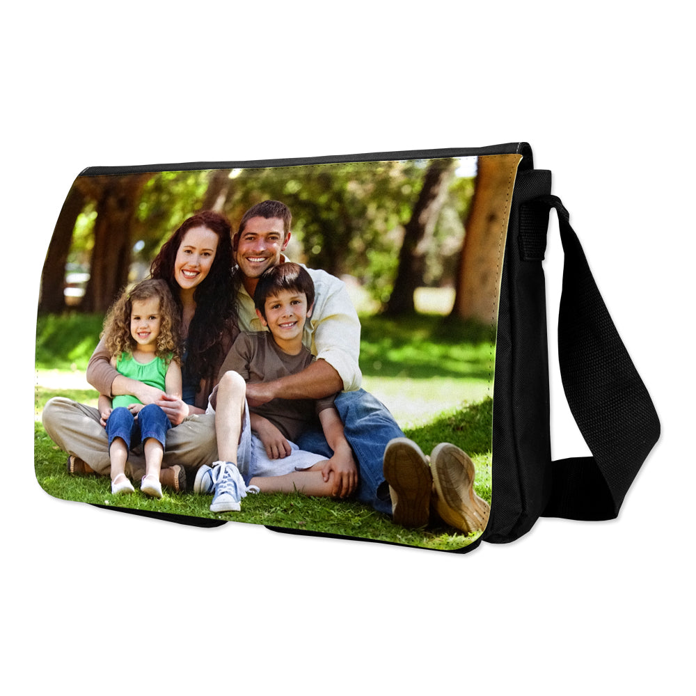 Schultertasche mit Foto bedrucken