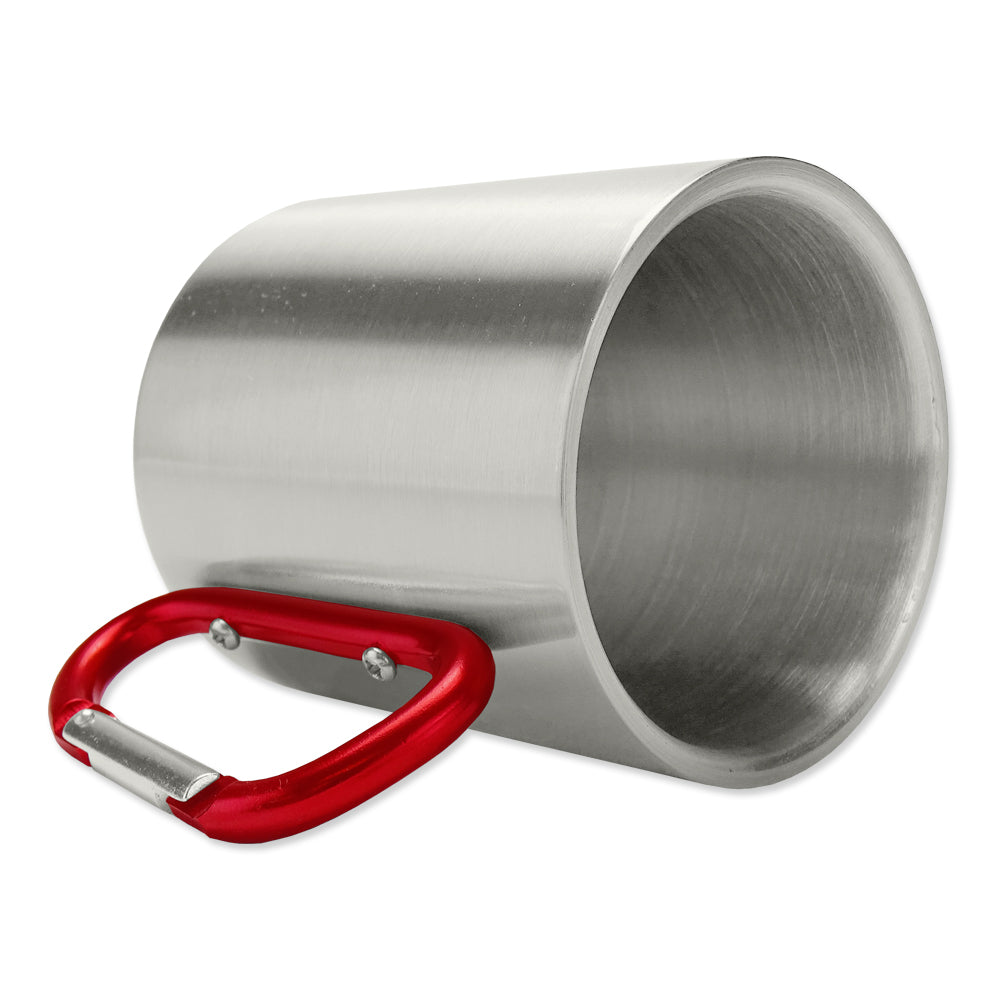Karabinerhaken Tasse bedrucken lassen